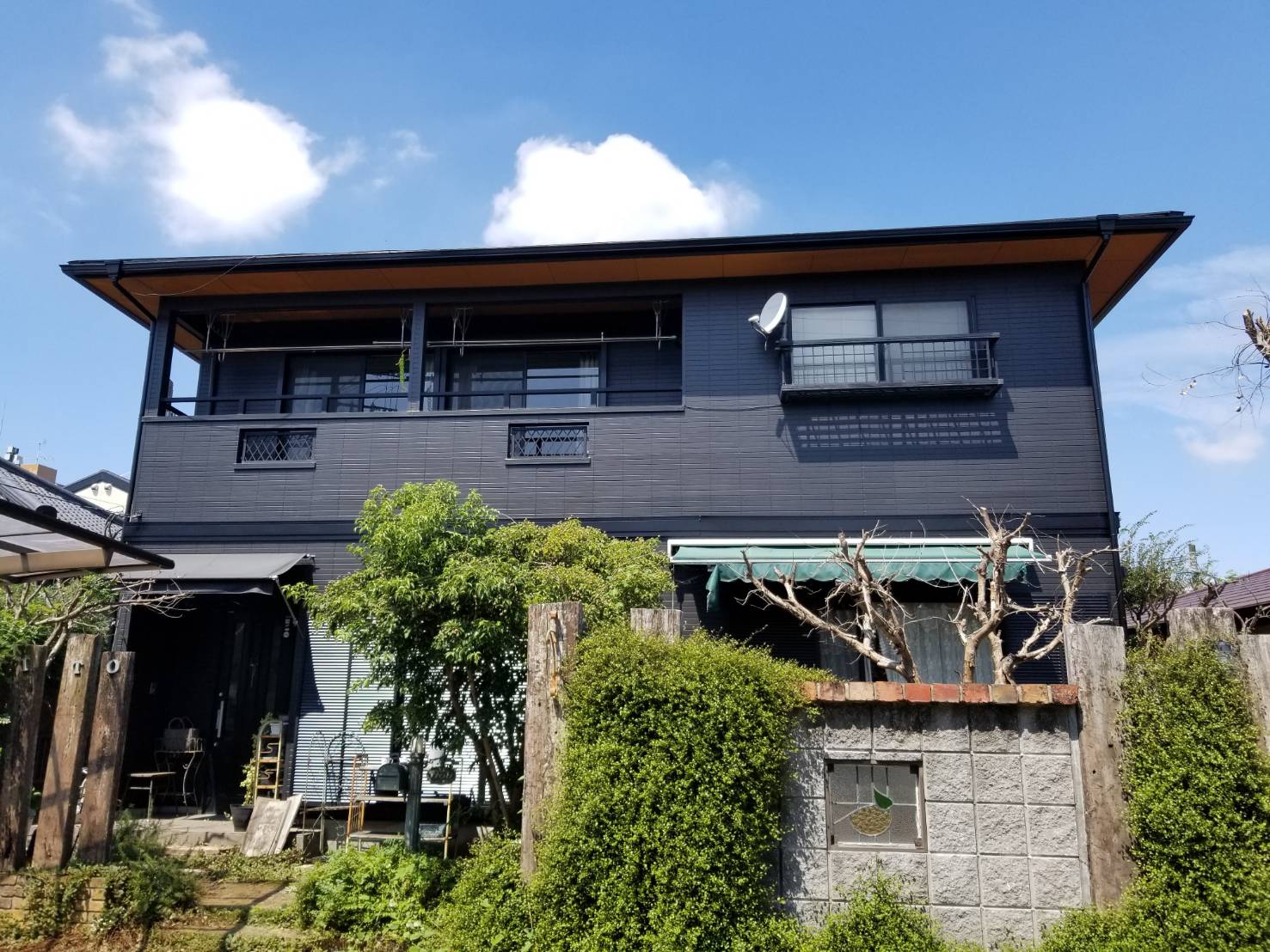 合志市・一戸建改修塗装工事